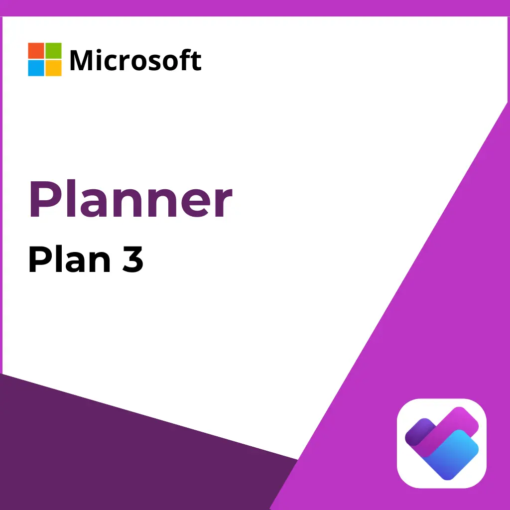 Licencia Planner Plan 3 (Compromiso mensual, pago mensual (1M / 1M))